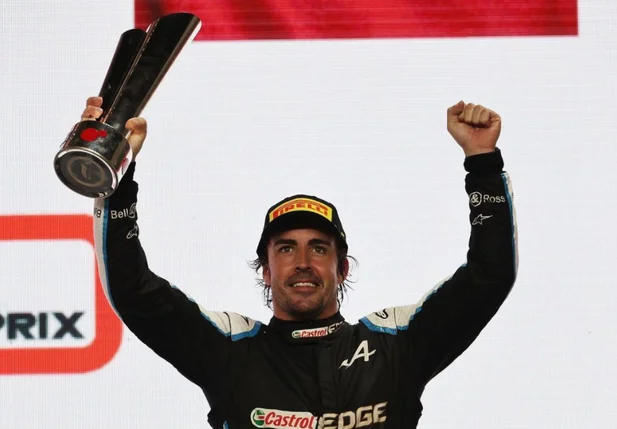 Fernando Alonso conquista posição no pódio em Lusail