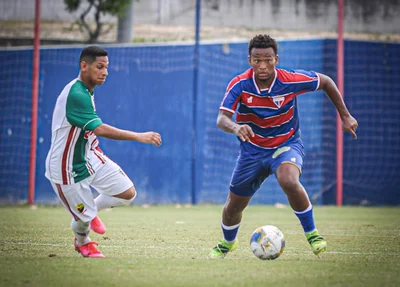 Fortaleza e Fluminense se enfrentaram pela 4ª rodada da Copa do Nordeste sub-20.