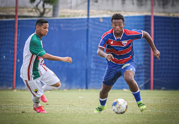 Fortaleza e Fluminense se enfrentaram pela 4ª rodada da Copa do Nordeste sub-20.