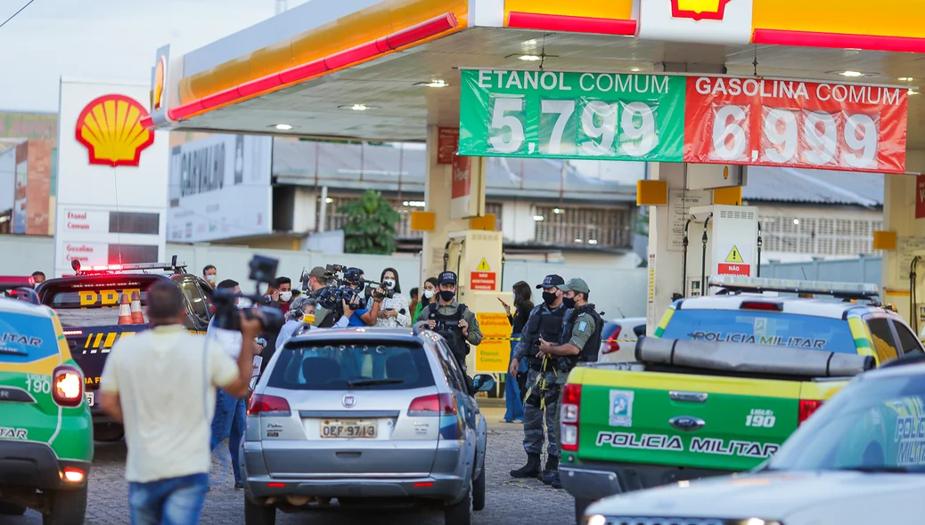 Frentista é assassinado nesta quarta-feira