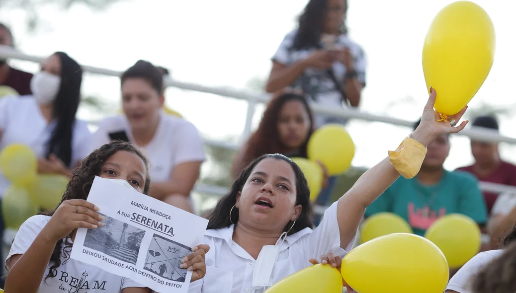 homenagem à Marília Mendonça hoje em Teresina