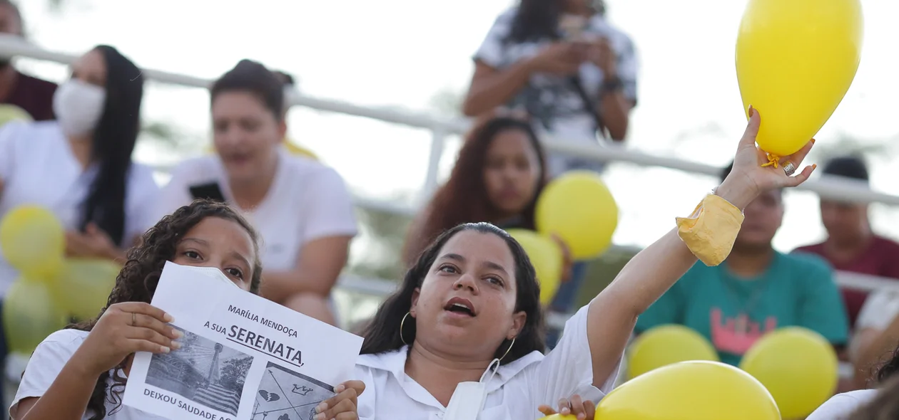 homenagem à Marília Mendonça hoje em Teresina
