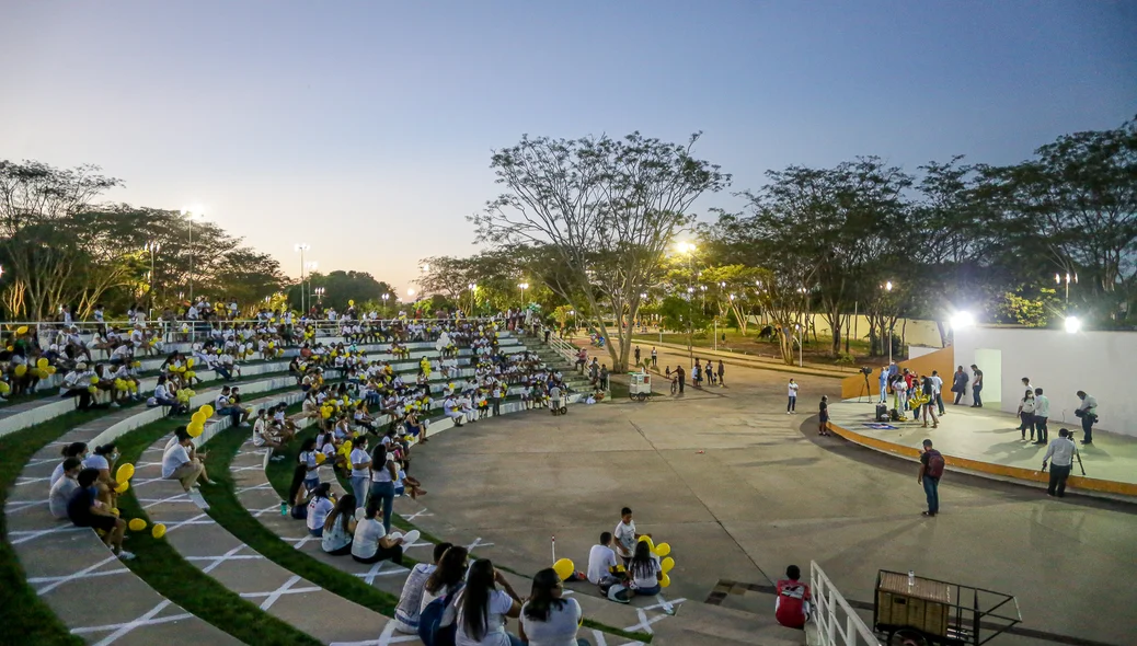 Homenagem aconteceu no parque da cidadania
