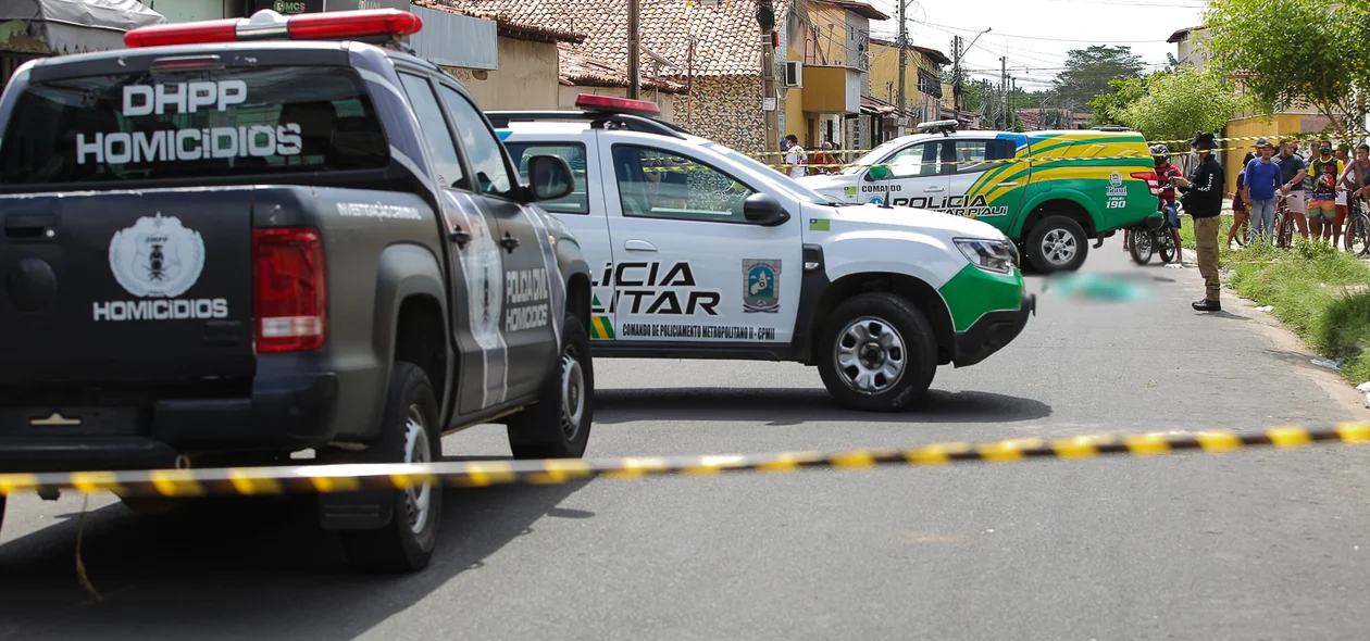 Homicídio no bairro São Joaquim