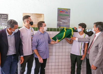 Inauguração da reforma do CETI Milton Aguiar