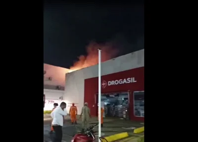 Incêndio na Drogasil