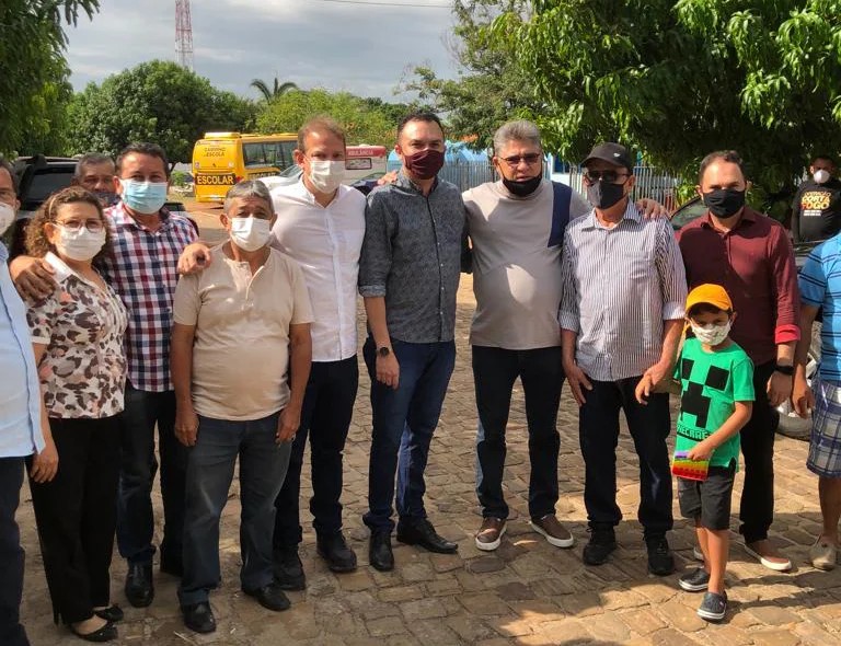 João Mádison e Rafael Fonteles anunciam obra em Pau D’arco