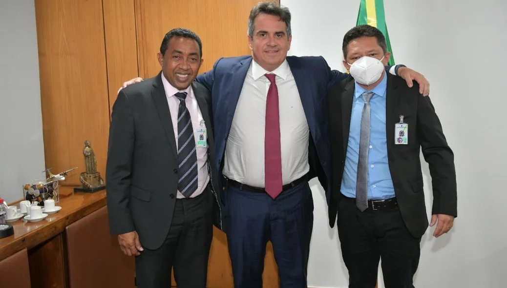 Joel Rodrigues esteve com o Ministro Ciro Nogueira