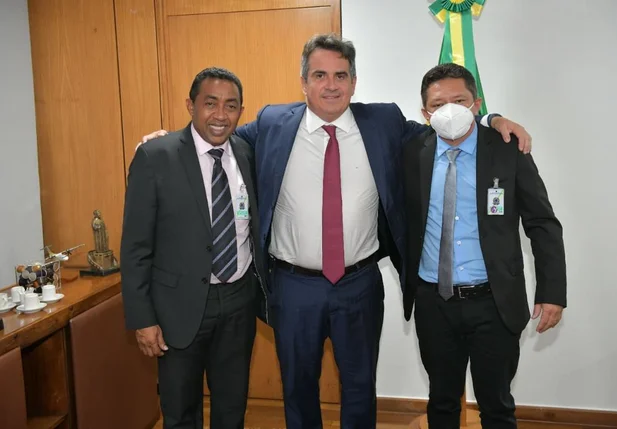 Joel Rodrigues esteve com o Ministro Ciro Nogueira