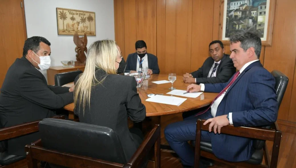 Joel Rodrigues se reuniu com o ministro Ciro Nogueira