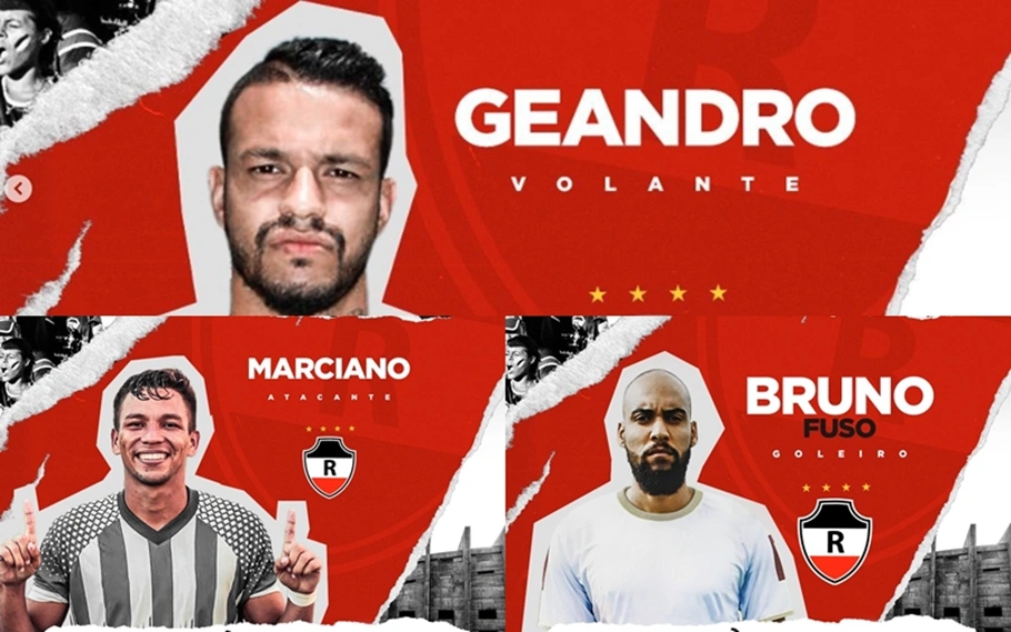 Jogadores recém-anunciados pelo River.