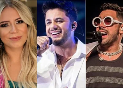 Marília Mendonça, Cristiano Araújo, Gabriel Diniz