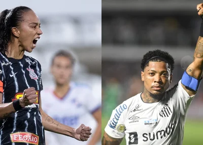 Marinho cerra os punhos em apoio à jogadora Adriana.