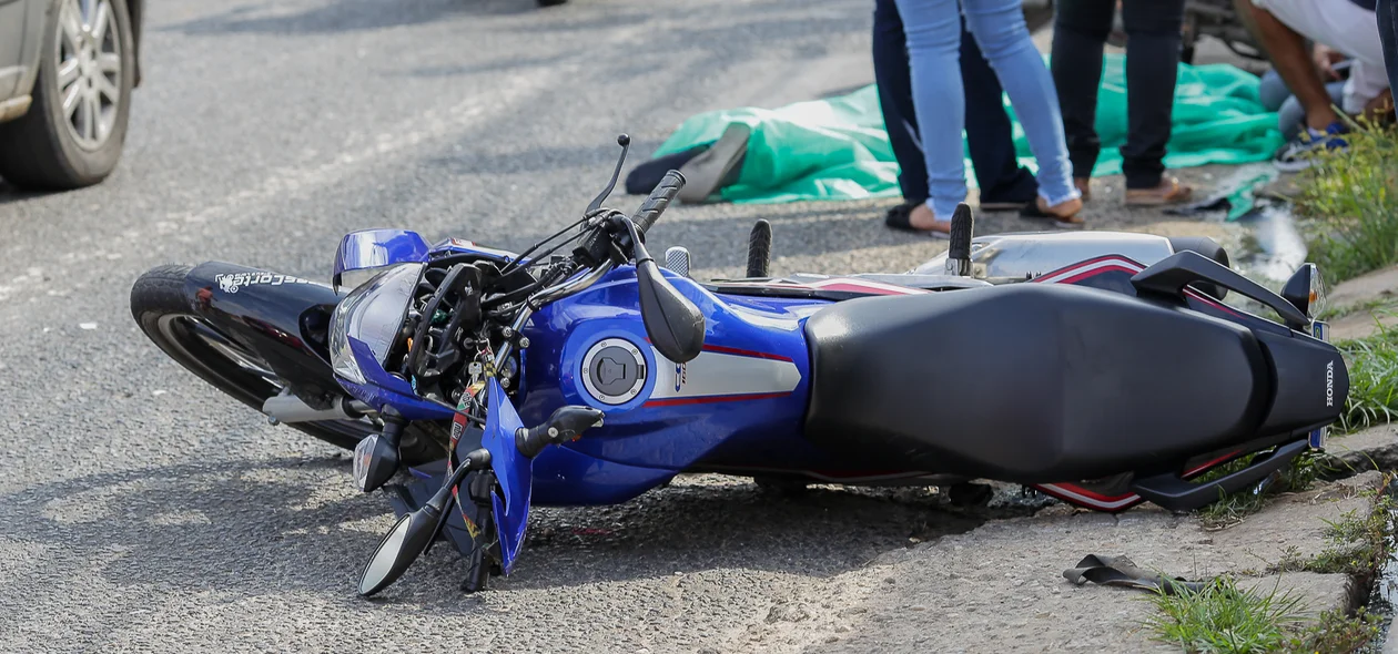 Moto da vítima
