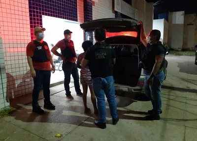 Mulher foi presa na zona rural de Timon