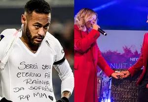 Neymar homenageia Marília