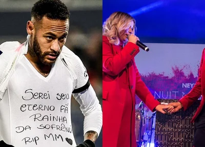 Neymar homenageia Marília