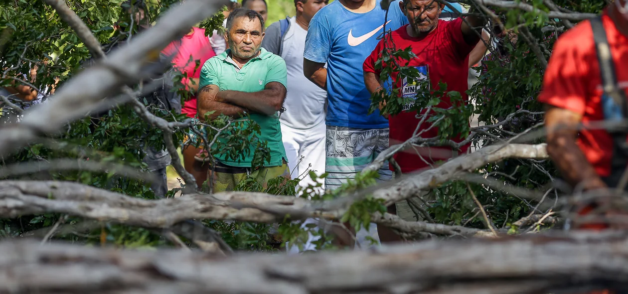 O acidente ocorre na zona rural leste