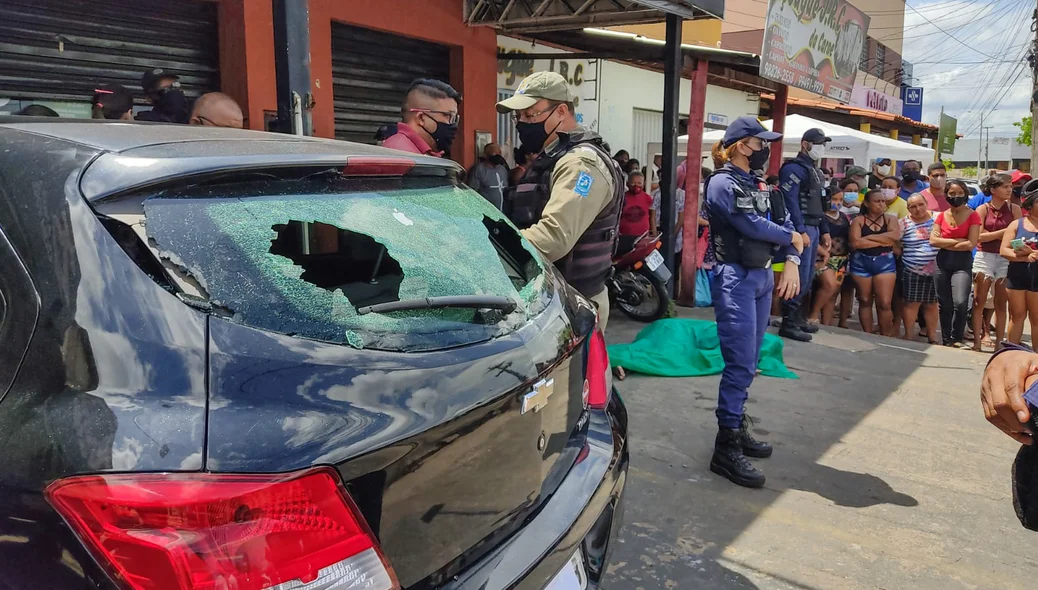 O crime aconteceu na avenida Duque de Caxias