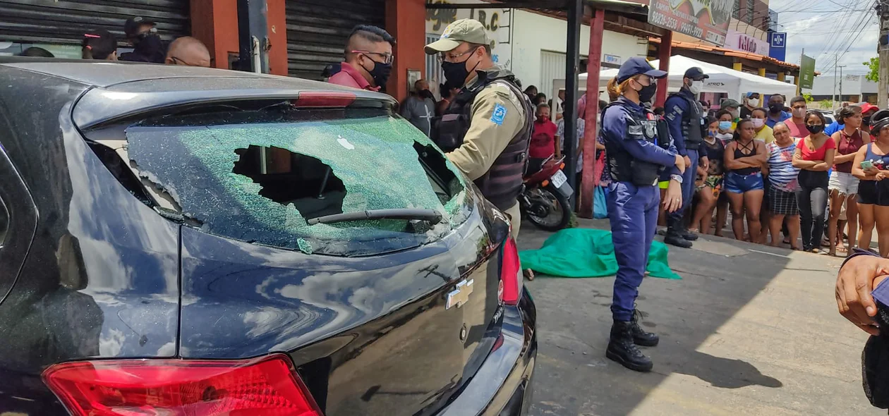 O crime aconteceu na avenida Duque de Caxias