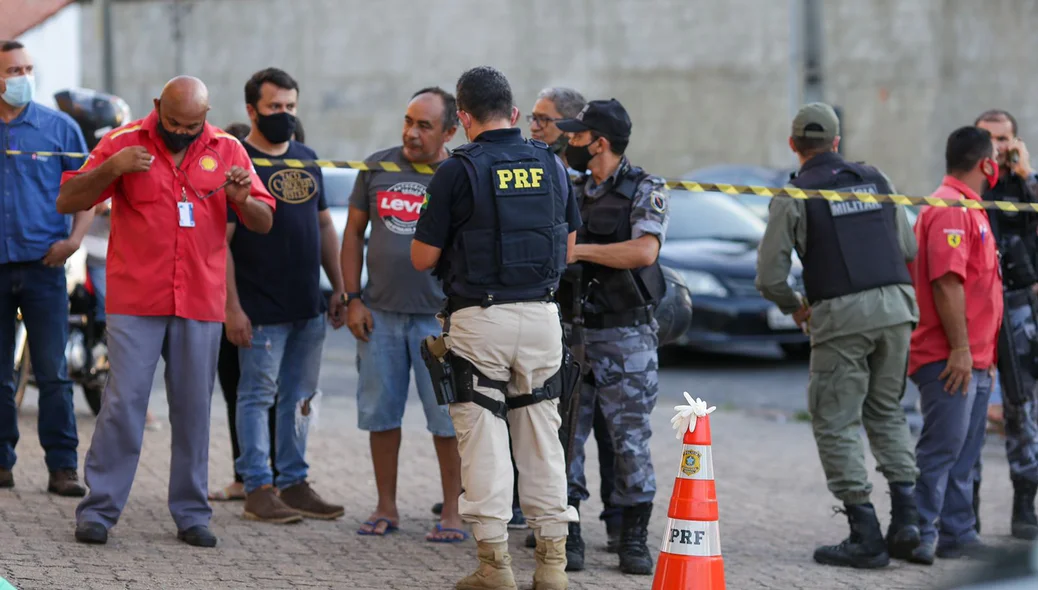 O crime aconteceu na tarde desta quarta-feira