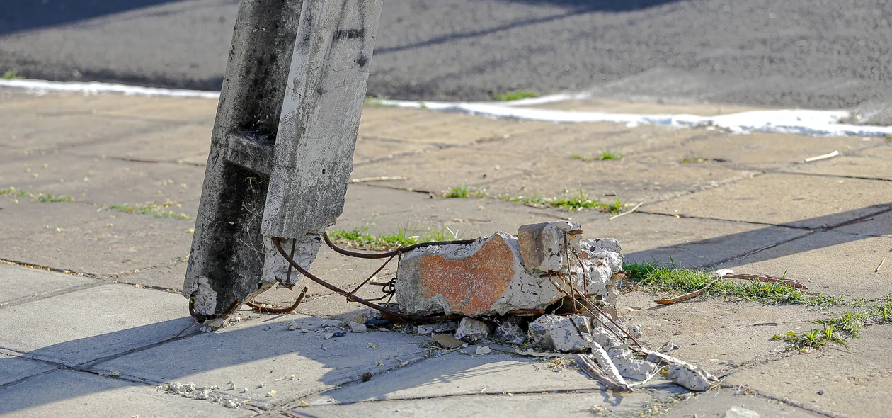 O poste fica localizado no bairro Buenos Aires