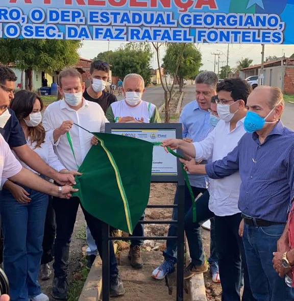 Obras inauguradas em Sebastião Barros