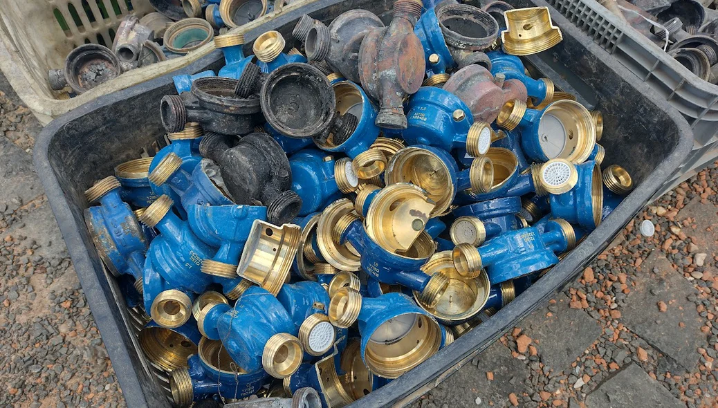 Os objetos foram encontrados na manhã desta quinta