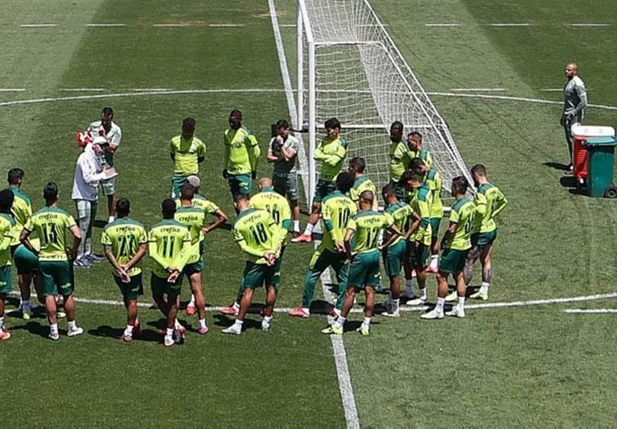 Palmeiras se prepara para duelo com o Fluminense