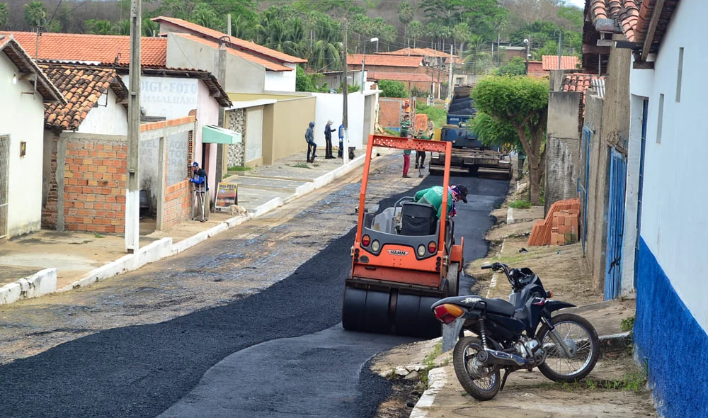 Pavimentação em Joaquim Pires