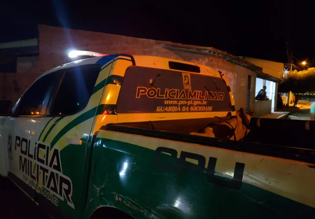 Polícia Militar foi acionada para isolar a área