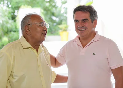 Prefeito com o Ministro Ciro Nogueira