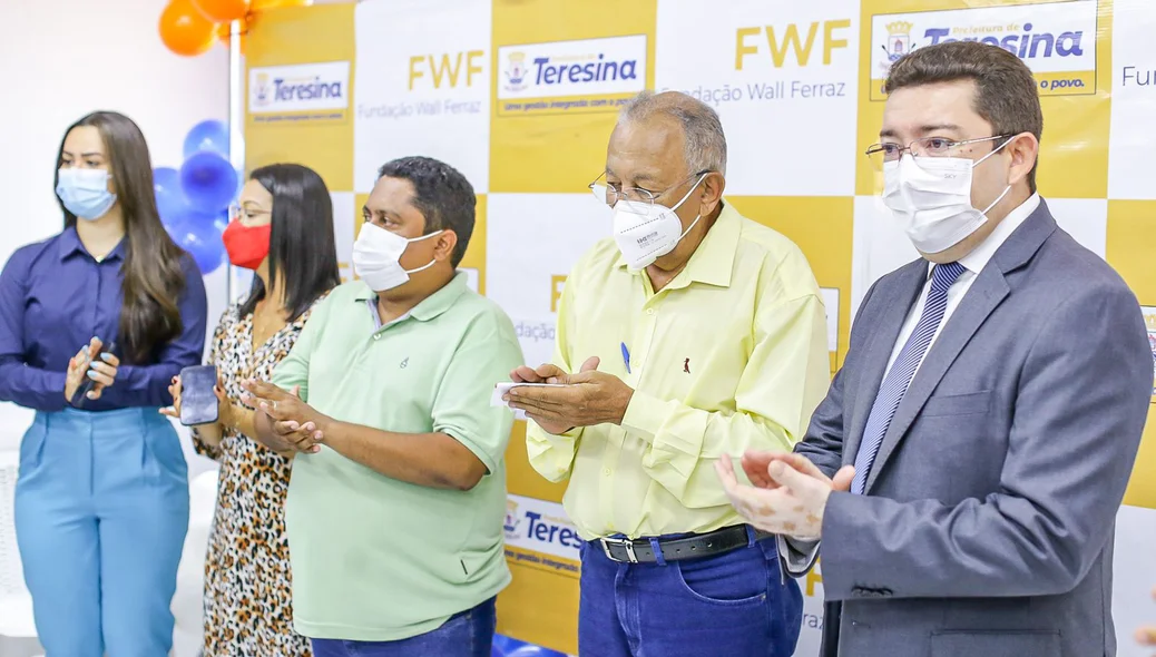 Prefeito Dr. Pessoa visita obra de reforma do Centro de Capacitação da Vermelha