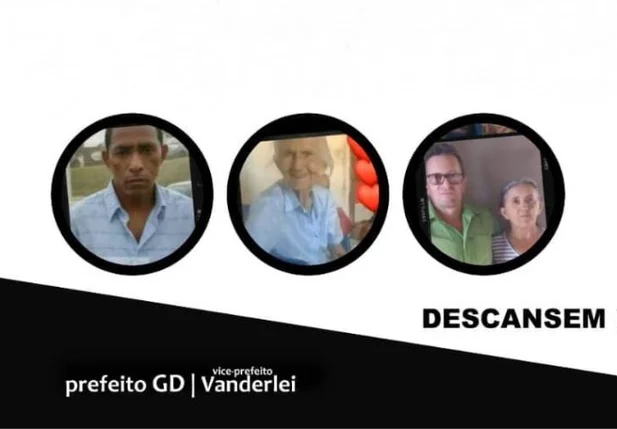 Prefeitura de Jacobina lamenta morte de família em acidente na PI 143