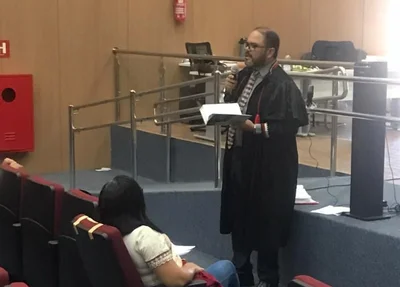 Promotor Rômulo Cordão participou do julgamento