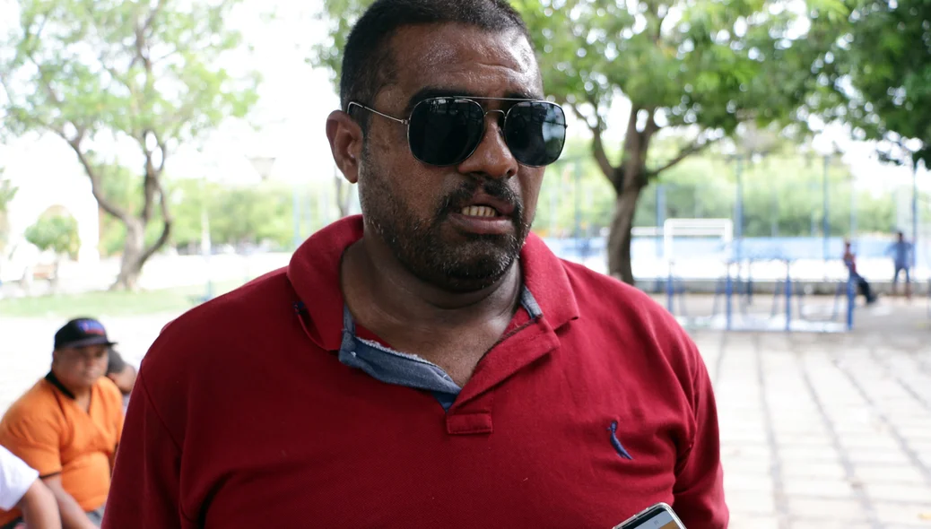 Reginaldo Ribeiro, Presidente do Sindicato dos Dragueiros