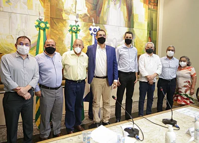 Reunião com empresários na Prefeitura de Teresina