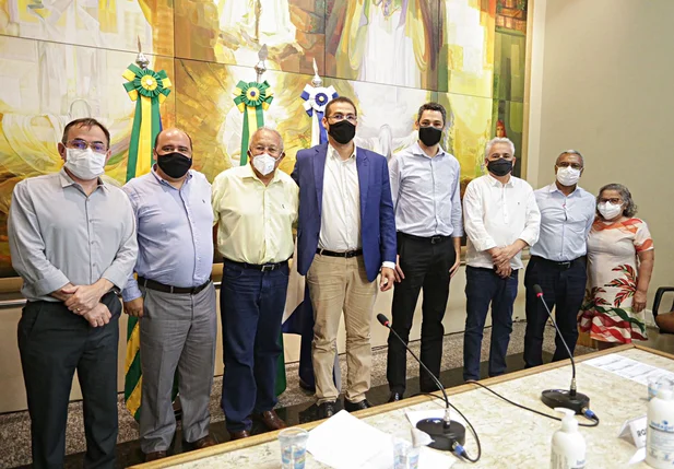 Reunião com empresários na Prefeitura de Teresina