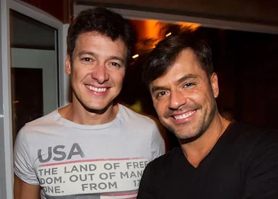 Rodrigo Faro e seu irmão, Danilo Faro
