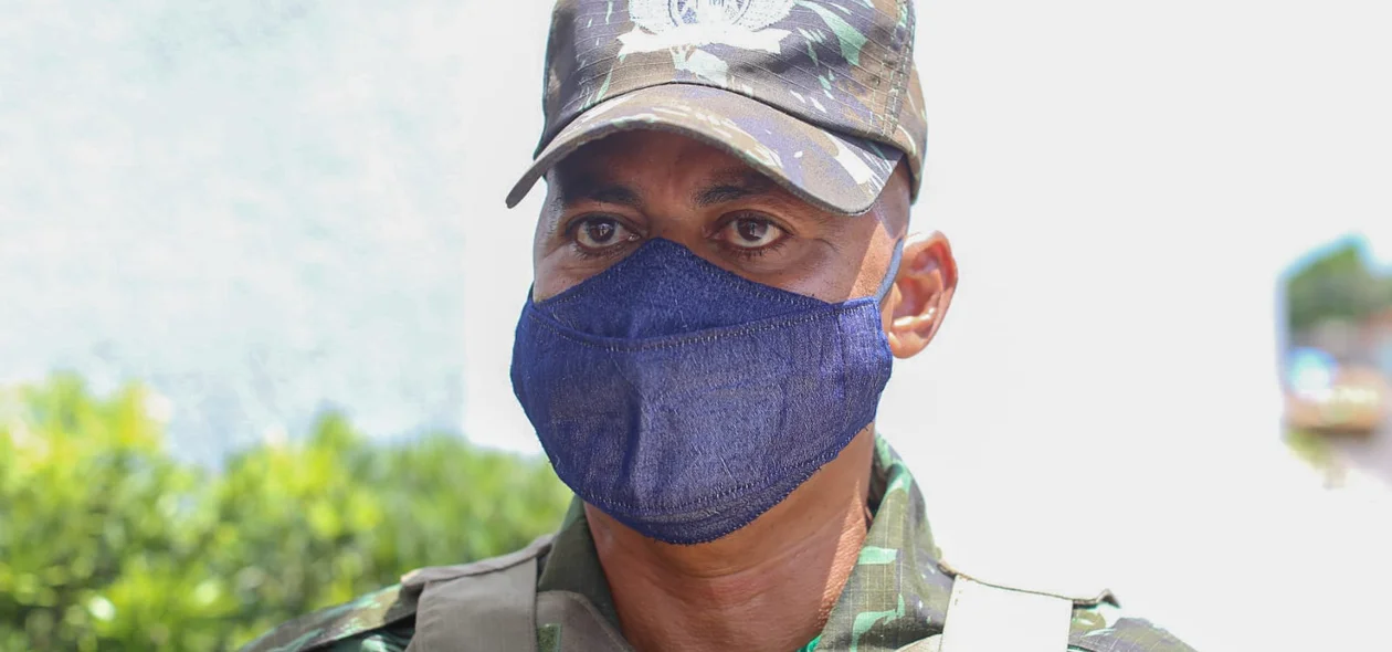 Sargento Elias, do Batalhão de Polícia Ambiental