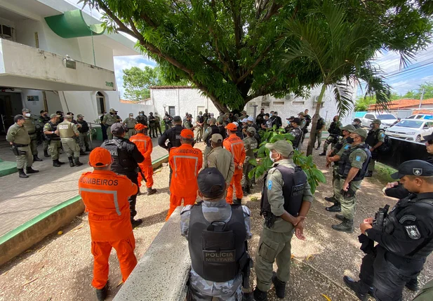 Segurança é reforçada no 2º dia de provas do Enem no Piauí