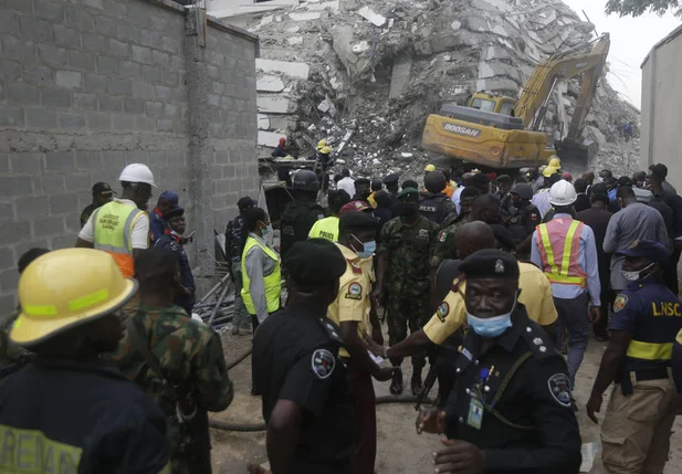 Seis pessoas morrem após desabamento de prédio na Nigéria