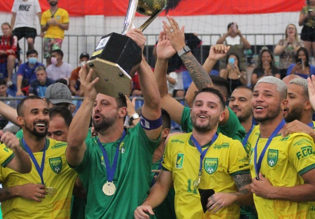 Seleção Brasileira é campeã da Mundo de fut7.