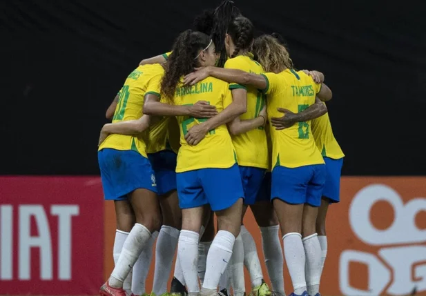 Seleção feminina brasileira goleia Venezuela