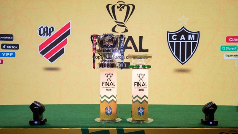 Sorteio na sede da CBF definiu mandos de campo da final entre Atlético-MG e Athletico-PR