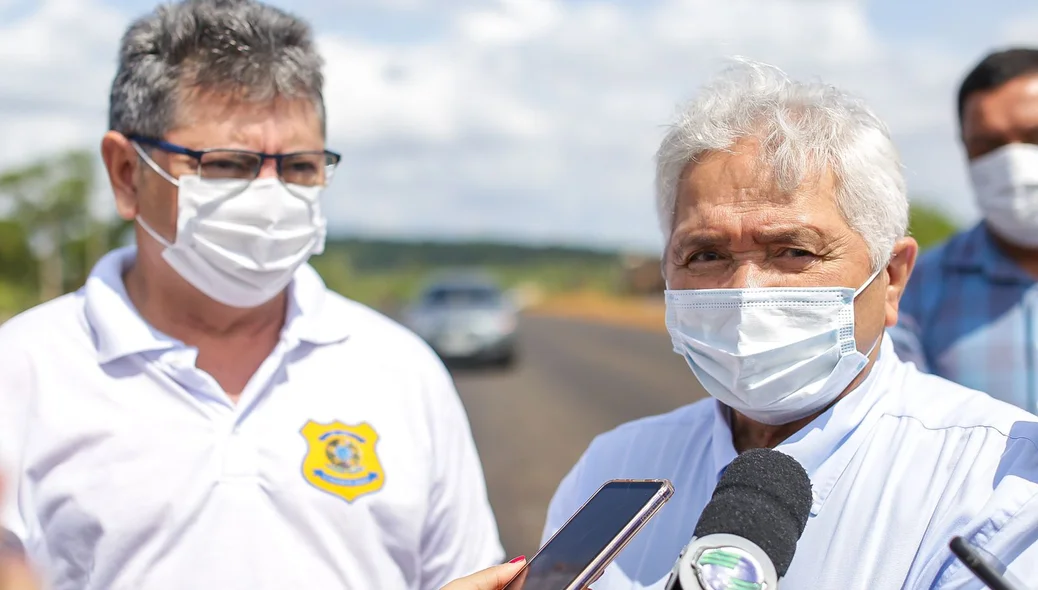 Superintendente Ribamar Bastos e senador Elmano Férrer