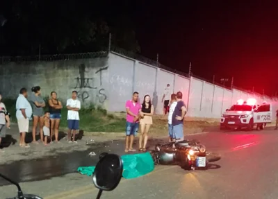 Vítima morreu ainda no local do acidente