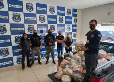 1ª Jornada de Arrecadação de Alimentos da Sinpoljuspi entrega cestas básicas nesta quinta-feira (23)
