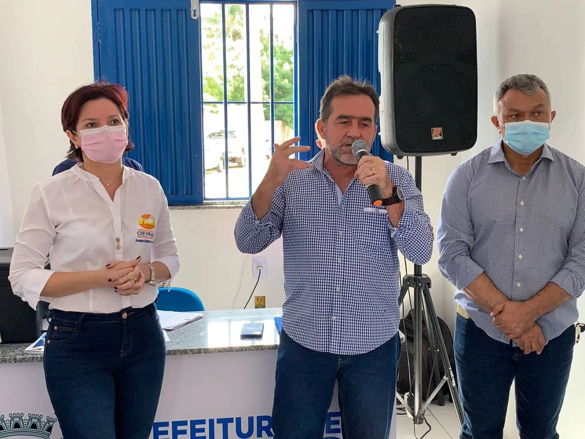 A inauguração contou a presença do prefeito Zé Raimundo