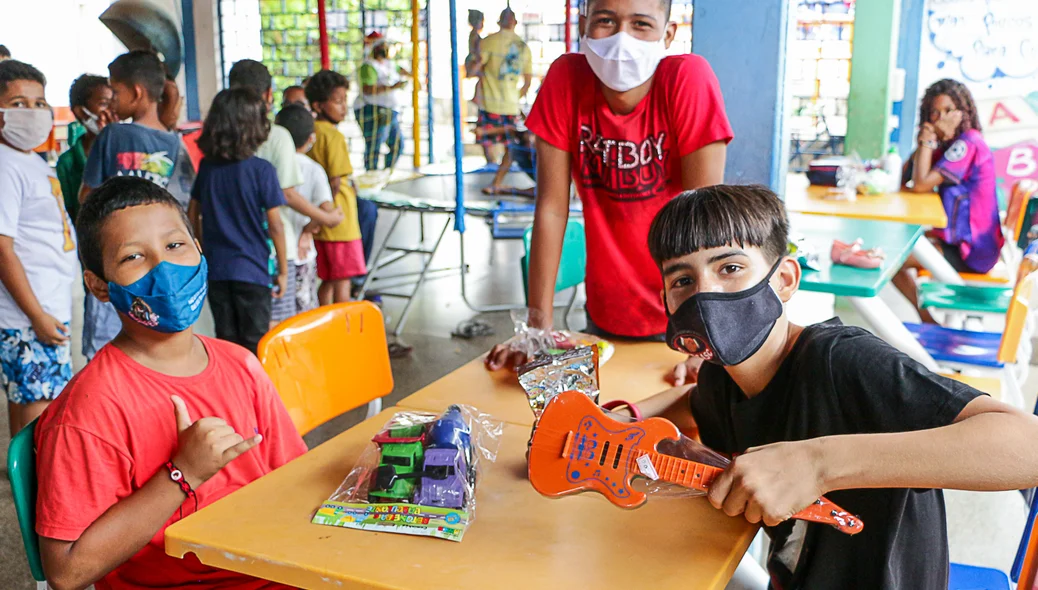 Ação social ocorreu na escola Ximenes Prado no bairro Nova Teresina